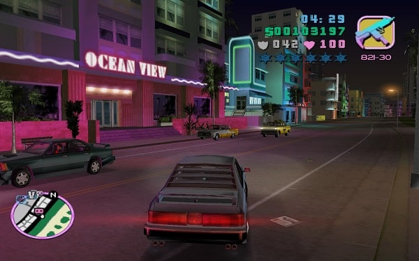 Графика в игре GTA Vice city