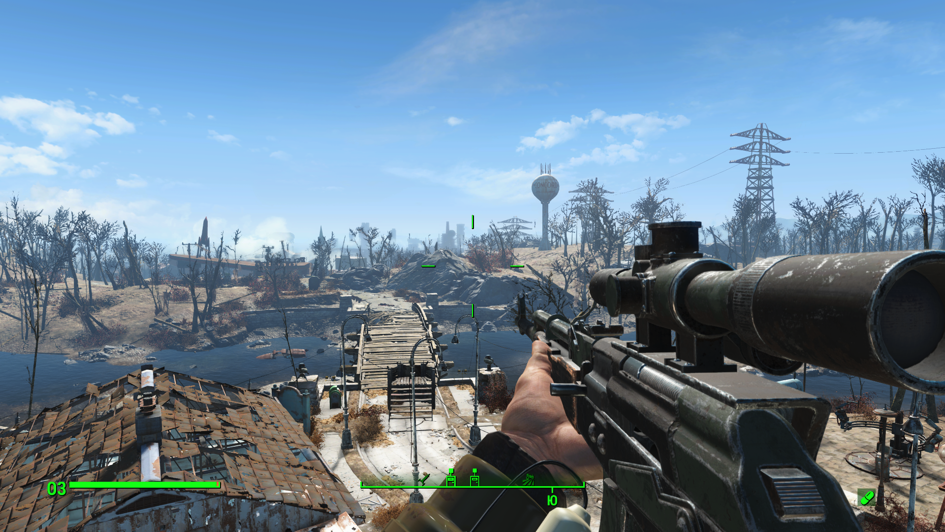 Автомат Калашникова ак-47 в  Fallout 4