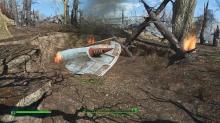 Упавшее НЛО в Fallout 4
